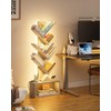 Evermagin 6 Tier Tree Bookshelf with Lights, LED Book Tree