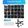 1800PCS Metric Screw Assortment, Metric Bolt Assortment Kit M2 M3