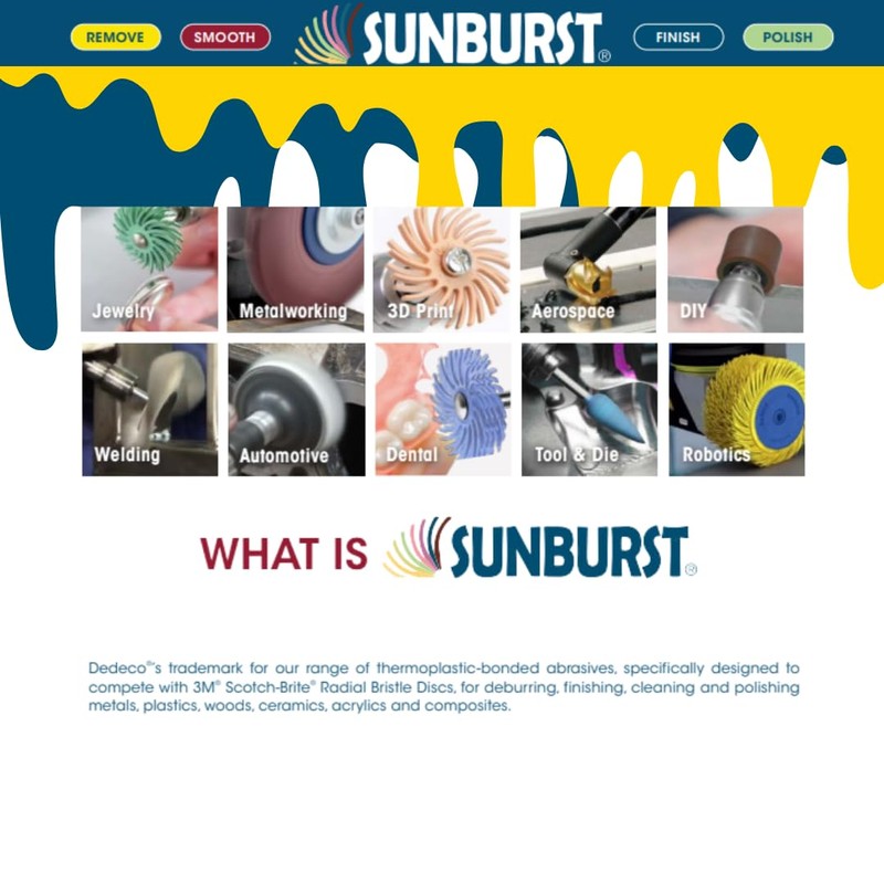 Dedeco Sunburst - 3/32” (2.35 mm) Shank Points - Precision