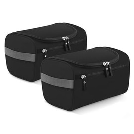 VIOPY 2PCS Neceser Hombre/Mujer Colgante Organizador Bolsa de Aseo de Viaje | Cosmetiquera de Viaje Baño Dopp Higiene Kit con Gancho para Accesorios p