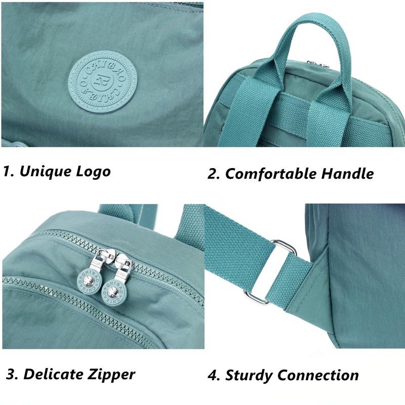Backpack Purse for Women Ladies Nylon Bag Casual Daypack Travel
