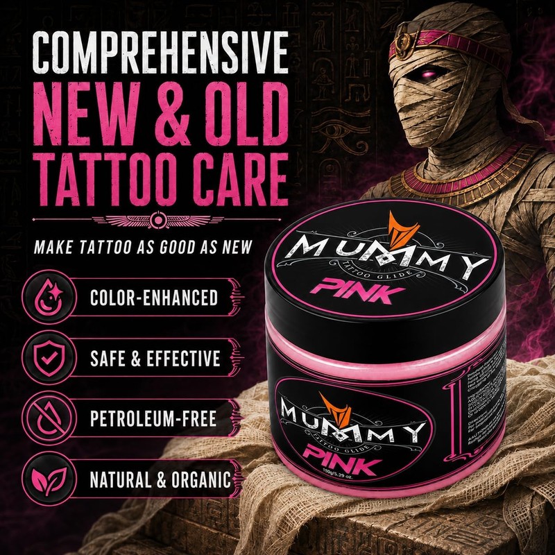 mummy Crema Para El Cuidado Posterior Del Tatuaje Tattoo Glide