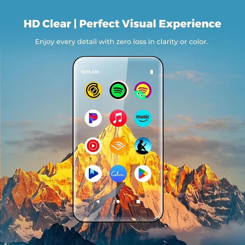 innioasis G5 MP3 Player Tempered Glass Screen Protector, 9H Hardness