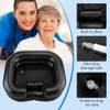 Inflatable Shampoo Basin, Portable Wash Hair in Bed with Inflatable