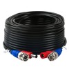 Tainston 4 Pack 150 Feet BNC Video Power Cable Wire
