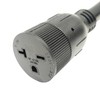 Parkworld 65238 3-Prong Welder Splitter Cord, NEMA 6-50P to 6-50R