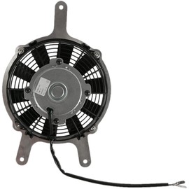 Total Power Parts 434-22005 12V Radiator Fan Assembly Compatible with/Replacement for Kawasaki KVF750 Brute Force 750 4x4i Camo 2005-2010 KVF750 Brute Force 750 4x4i Camo NRA Outdoor 2007-2009