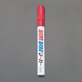 Red / Medium Point EA942CD-1 Oil/Heat Resistant Weather Marker