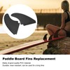 1 Pair of Paddle Board Fins Replacement Windsurfing PVC Surfboard