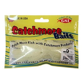 Twist Tail Grubs; Plastic Worms; 20 Pack (Nite Glow, 4" #4TTGGLO-20P)