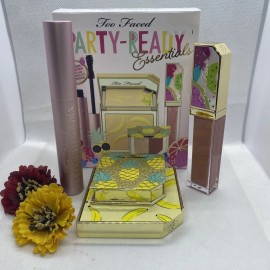 Too Faced Party-Ready Essentials Makeup Set Full Size NIB