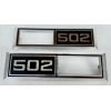 Knies Machine 1968 Chevelle Impala Nova '502' Emblem Marker Light