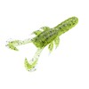 13 FISHING Unisex Adult Bait-Soft Plastic Ninja Craw, Green, 3