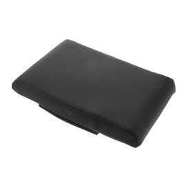 ULTECHNOVO Car Armrest Box Mat Car Accessories Car Gadgets Car Interior Accessories Car Accesories Car Armrest Cushion Car Armrest Pad Armrest Pads Car Arm Rest Cover Pad Leather Black