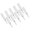 10Pcs Solder Iron Tip Brass Internal Heating Lead Free Soldering