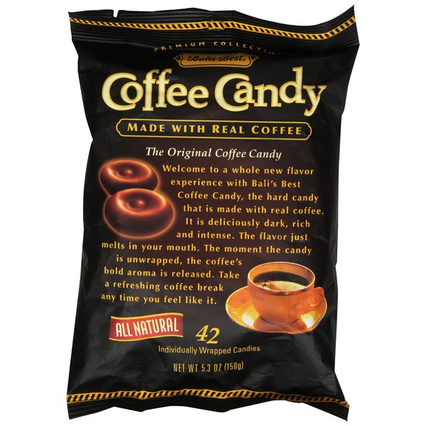 Bali's Best Coffee Candy Individually Wrapped (42 pcs)