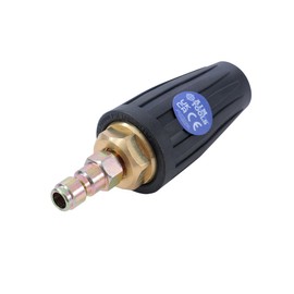 AIM Tools Rotating Turbo Nozzle for Pressure Washer Solid Brass 3000 PSI 3.5GPM 035 with 1/4 Inch Quick Connection, Pressure Washer Gun Accessory Set