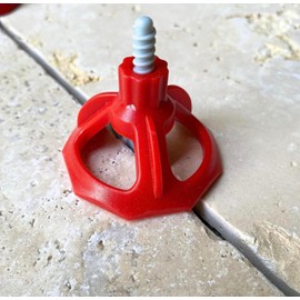 Tile Levelling System spacers 4 mm 250 Clips 3 – 22 mm Tile Thick SHAFFER PRO tiling Tools Tile Laying aid for Floor Tiles Wall Tiles Installation Tiling kit