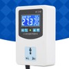 Temperature Controller Digital Microcomputer Intelligent Thermostat Protector Switch 1500WUS Plug