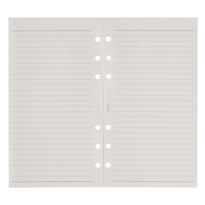 Bindex(バインデックス) システム手帳 リフィル ＜インフォメーションメモ(ケイ) 30枚＞ バイブルサイズ 6穴 能率手帳 401