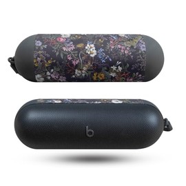 Speaker Skin Compatible with Beats Pill (2024) - Midnight Blossom - Premium 3M Vinyl Protective Wrap Decal Cover - Easy to Apply | Crafted in The USA by MightySkins