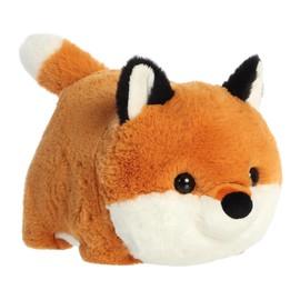 Aurora® Adorable Spudsters™ Fitz Red Fox™ Stuffed Animal - Round Shape Makes for Comforting Cuddles for Kids All Ages and Animal Loving Adults - 10 Inches