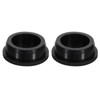 sourcing map 2 Pcs Black Plug Holes, Waterproof Rubber Button