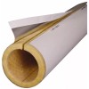 Made in USA 1-1/2" Thick x 4" Pipe x 3' Long, Fiberglass Rigid Pipe Insulatio...