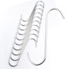 HONSHEN 10" Meat Hooks,8mm Heavy Duty S-Hooks Stainless Steel Meat