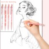 WACH AUF 8 Pieces Mechanical Pencil Set Propelling Cute Pencils