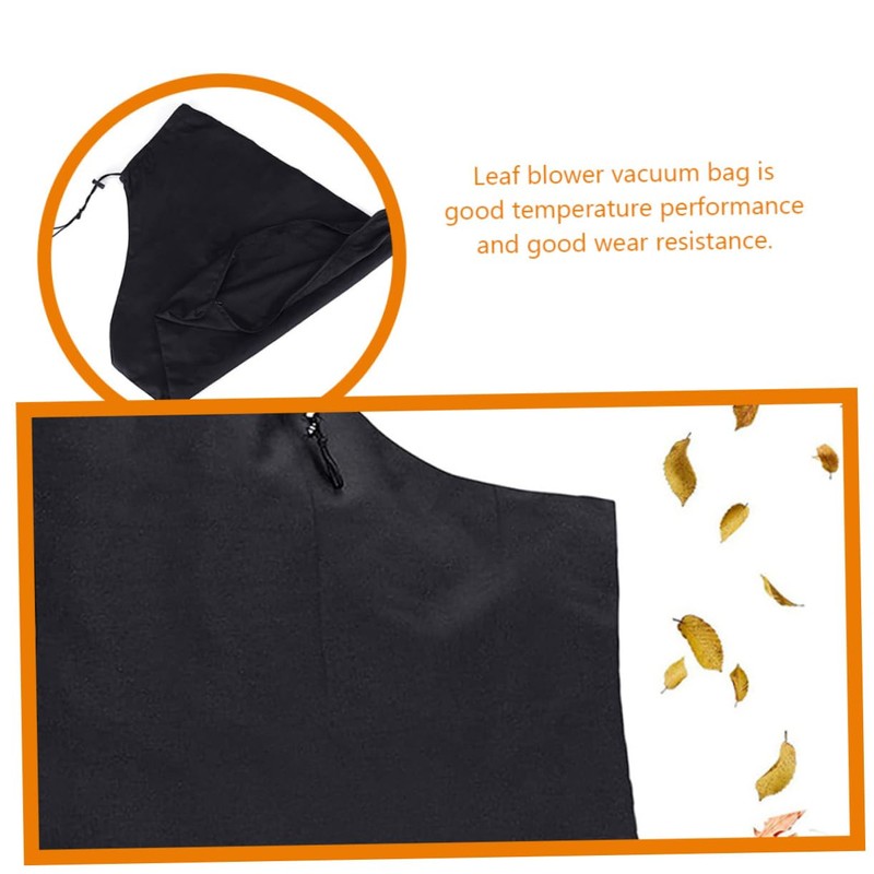 Levemolo Leaf Blower Bags 2 Pack Large Capacity Waterproof Oxford