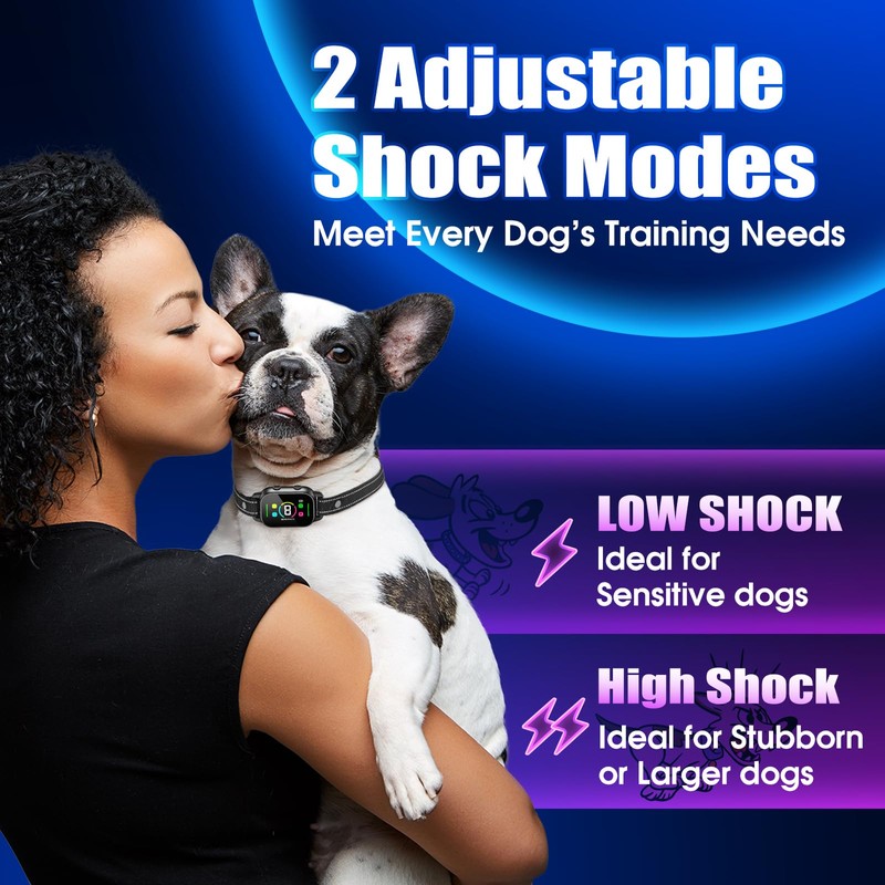 NHUJK Bark Collar- Smart Dog Bark Collar for Small Medium