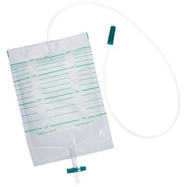DCT 2919411 Urine Bag with T-Tab Drain Tap and Return Valve (Pack of 10)