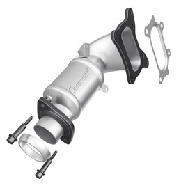 CIRconvert Front Catalytic Converter Compatible with 2010 2011 Honda CRV CR-V 2.4L l4 High Flow Catalytic Convertor (EPA Compliant)