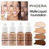 2Pcs Liquid Foundation Full Coverage 24HR Matte Oil Control Concealer