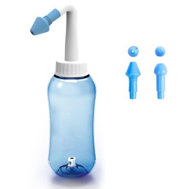 500ml Irrigador Nasal.Nasal Botella.Botella de lavado nasal .Kit de Lavado Nasal y Sinusal.Botella Rhinitis alérgica Tratamiento Para Adultos & Niños- Botella Para limpieza de nariz