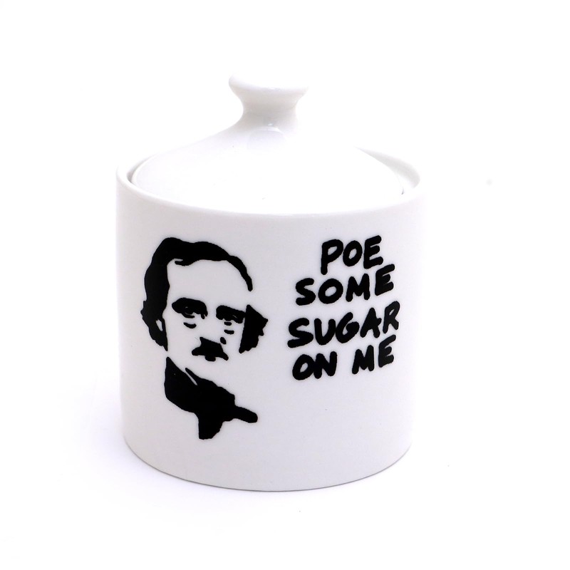 Edgar Allan Poe Sugar Bowl