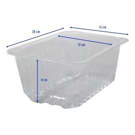 Dilitools 20x14x8cm -bandeja Charola Para Maquina Selladora  100 Pzs