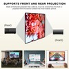Projector Screen 250 inch, XINLEMY Large 4K HD 16:9 Foldable