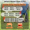 23 Pcs WA0010 Replacement Trimmer Spool for Worx, 0.065 Inch