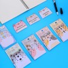 Molain Cute Sticky Notes, 6 Pack Cartoon Sticky Notes Animals