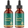 Glorithiventa Zeolite Detox for Adults, Zeolite Liquid Drops with Vitamin