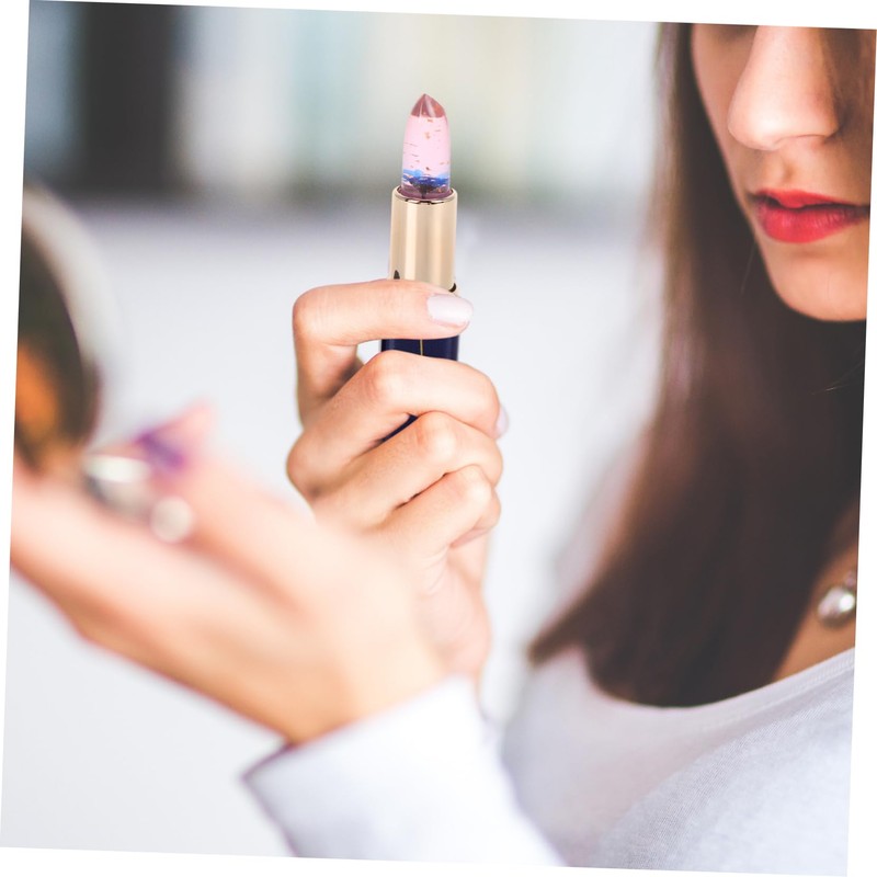 Beavorty Changing Lipstick Flower Extracts and Moisturizing Formula Easy Application