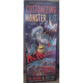Polar Lights #5021 Customizing Monster Kit,The Vulture and Mad Dog Plastic Model Kit,Needs Assembly