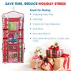 ProPik Hanging Double Sided Wrapping Paper Storage Organizer With Multiple