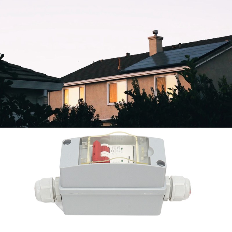 Circuit Breaker MCB 2P DC 500V 32A Disconnect Switch with