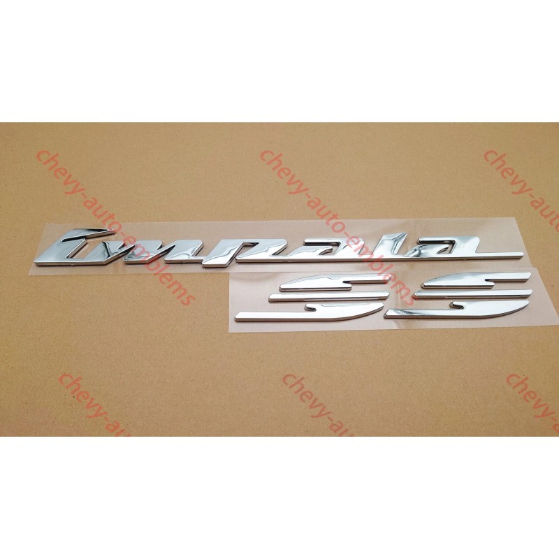 Truckemblems 2pcs Chrome Fits 1994-1996 Impala Ss Emblems Rear Quarter