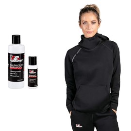 Nonzero Gravity Women's Sauna Suit Hoodie | Hot Thermo Hoodie for Home Workouts Cutt (Large)