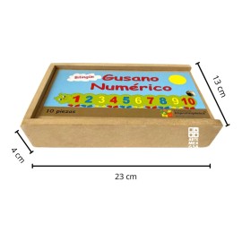 Kit D Cocodrilo-gusano Numérico Bilingue Y Víbora Alfabética