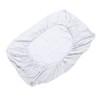 Fitted Crib Sheet Full Cotton Crinkle Fabric Soft Breathable Comfortable